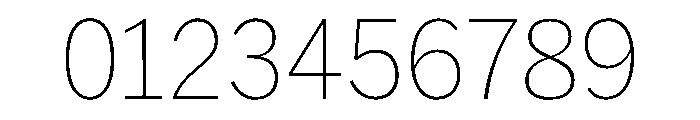 HEXFranklinv04 NarrowThin Instance Font OTHER CHARS