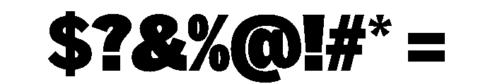 HEXFranklinv04 NarrowUltra Instance Font OTHER CHARS