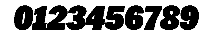 HEXFranklinv04 NarrowUltraItalic Instance Font OTHER CHARS