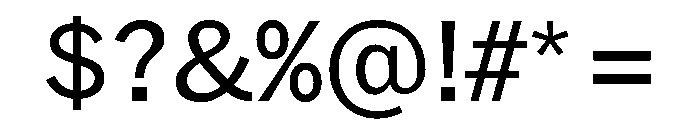HEXFranklinv04 Regular Instance Font OTHER CHARS