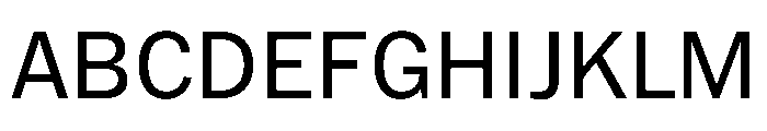HEXFranklinv04 Regular Instance Font UPPERCASE