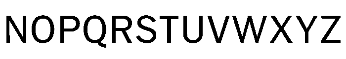 HEXFranklinv04 Regular Instance Font UPPERCASE