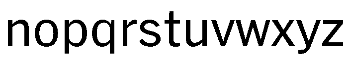 HEXFranklinv04 Regular Instance Font LOWERCASE