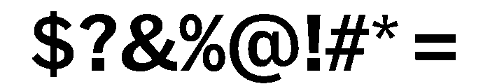HEXFranklinv04 Semibold Instance Font OTHER CHARS