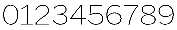 HEXFranklinv04 Thin Instance 6b551654 Font OTHER CHARS