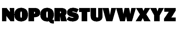 HEXFranklinv04 Ultra Instance Font UPPERCASE