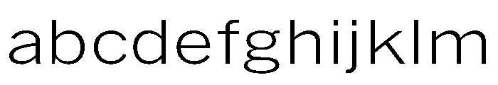 HEXFranklinv04 WideExtralight Instance FONT