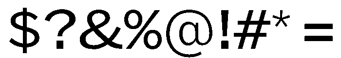HEXFranklinv04 WideLight Instance Font OTHER CHARS