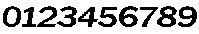 HEXFranklinv04 WideMediumItalic Instance Font OTHER CHARS