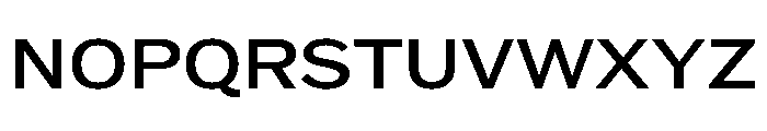 HEXFranklinv04 WideRegular Instance Font UPPERCASE