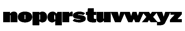 HEXFranklinv04 WideUltra Instance Font LOWERCASE