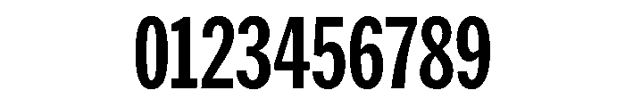 HEXFranklinv04 XCondensedBold Instance Font OTHER CHARS