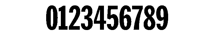 HEXFranklinv04 XCondensedExtrabold Instance Font OTHER CHARS