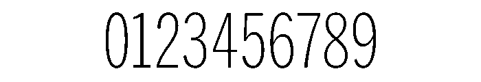 HEXFranklinv04 XCondensedExtralight Instance Font OTHER CHARS