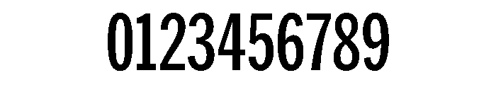 HEXFranklinv04 XCondensedSemibold Instance Font OTHER CHARS