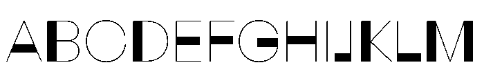 Hektaetc Day Font UPPERCASE