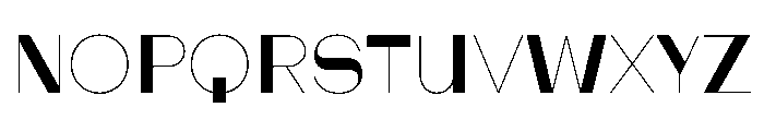 Hektaetc Day Font UPPERCASE