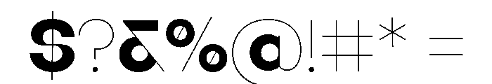 Hektaetc Night Font OTHER CHARS