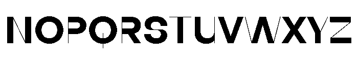 Hektaetc Night Font UPPERCASE