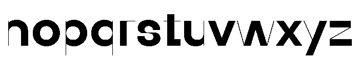 Hektaetc Night Font LOWERCASE