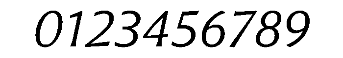 Heliotrope3Italic Font OTHER CHARS