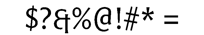 Heliotrope4Regular Font OTHER CHARS