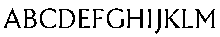 Heliotrope4Regular Font UPPERCASE