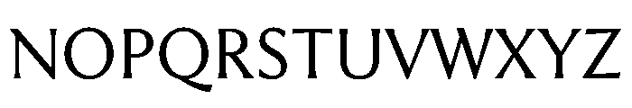 Heliotrope4Regular Font UPPERCASE