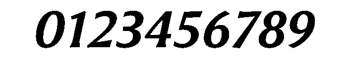 Heliotrope6Italic Font OTHER CHARS