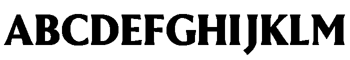 Heliotrope8Regular Font UPPERCASE