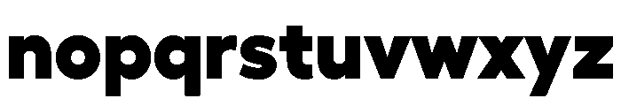 Hellix TRIAL Black Instance Font LOWERCASE
