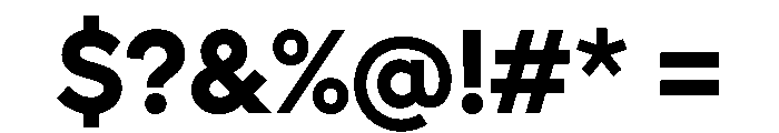 Hellix TRIAL Bold Instance Font OTHER CHARS