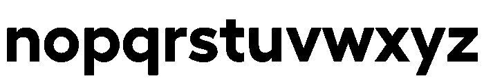 Hellix TRIAL Bold Instance Font LOWERCASE