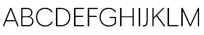 Hellix TRIAL Light Instance Font UPPERCASE