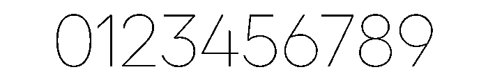 Hellix TRIAL Thin Instance Font OTHER CHARS