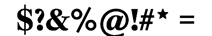 Helvetius Black Font OTHER CHARS