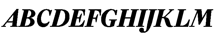 Helvetius BlackItalic Font UPPERCASE