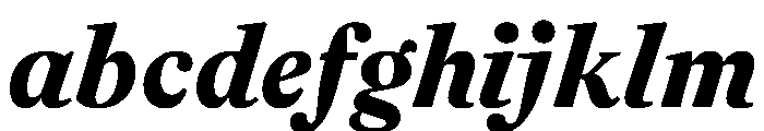 Helvetius BlackItalic FONT