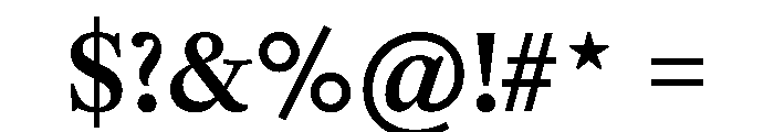 Helvetius Bold Font OTHER CHARS