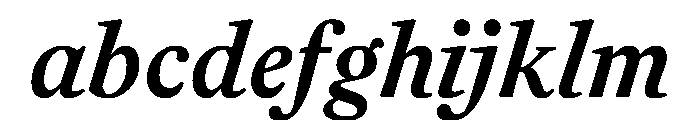 Helvetius BoldItalic FONT