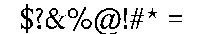 Helvetius Font OTHER CHARS