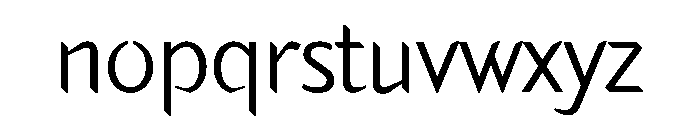 HemingwayNewStyle Book Font LOWERCASE