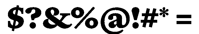Herbik Black Font OTHER CHARS