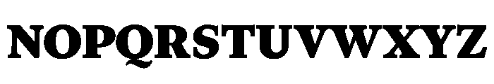Herbik Black Font UPPERCASE