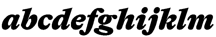 Herbik BlackItalic FONT