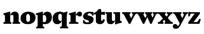 Herbik Black Font LOWERCASE