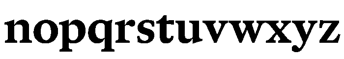 Herbik Bold Font LOWERCASE