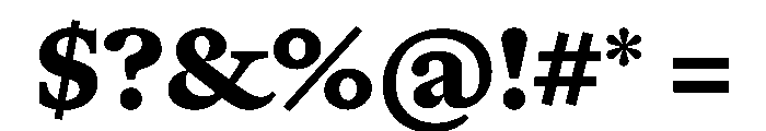 Herbik ExtraBold Font OTHER CHARS