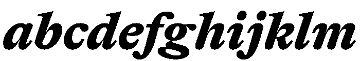 Herbik ExtraBoldItalic FONT