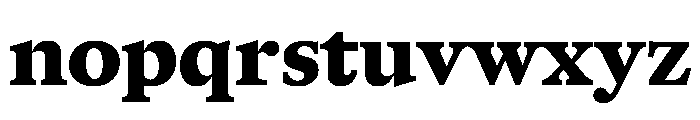 Herbik ExtraBold Font LOWERCASE
